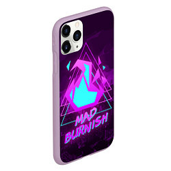 Чехол iPhone 11 Pro матовый PROMARE MAD BURNISH, цвет: 3D-сиреневый — фото 2