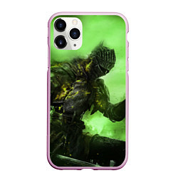 Чехол iPhone 11 Pro матовый DARK SOULS, цвет: 3D-розовый