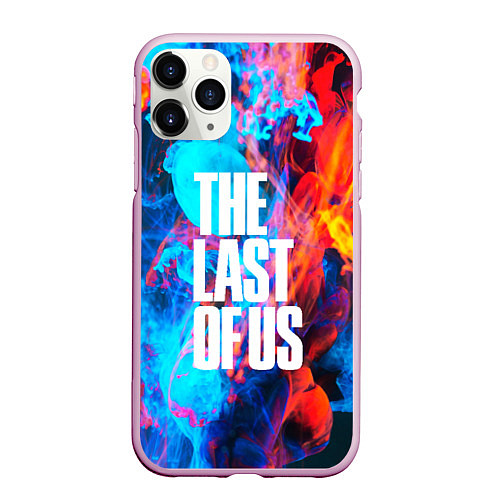 Чехол iPhone 11 Pro матовый THE LAST OF US / 3D-Розовый – фото 1