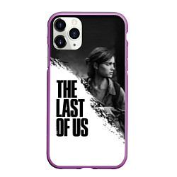 Чехол iPhone 11 Pro матовый THE LAST OF US 2, цвет: 3D-фиолетовый