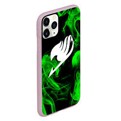 Чехол iPhone 11 Pro матовый Fairy Tail, цвет: 3D-розовый — фото 2