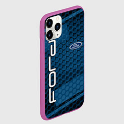 Чехол iPhone 11 Pro матовый FORD, цвет: 3D-фиолетовый — фото 2
