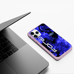 Чехол iPhone 11 Pro матовый FORD, цвет: 3D-розовый — фото 2