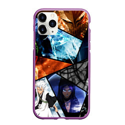 Чехол iPhone 11 Pro матовый ANIME, цвет: 3D-фиолетовый