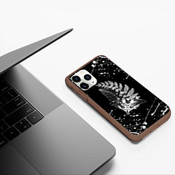 Чехол iPhone 11 Pro матовый THE LAST OF US ТАТУИРОВКА ЭЛЛИ, цвет: 3D-коричневый — фото 2