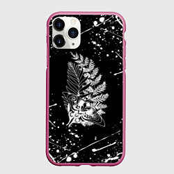 Чехол iPhone 11 Pro матовый THE LAST OF US ТАТУИРОВКА ЭЛЛИ, цвет: 3D-малиновый