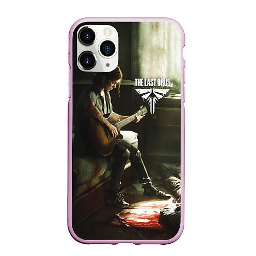 Чехол iPhone 11 Pro матовый The last of us part 2 tlou2 / 3D-Розовый – фото 1