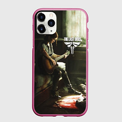 Чехол iPhone 11 Pro матовый The last of us part 2 tlou2, цвет: 3D-малиновый