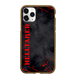 Чехол iPhone 11 Pro матовый Helltaker Logo Z, цвет: 3D-коричневый