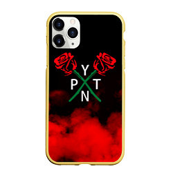 Чехол iPhone 11 Pro матовый PYTN X ROSE