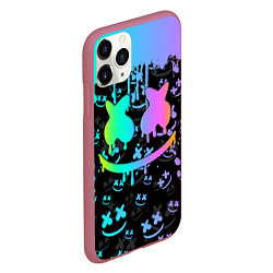 Чехол iPhone 11 Pro матовый MARSHMELLO, цвет: 3D-малиновый — фото 2