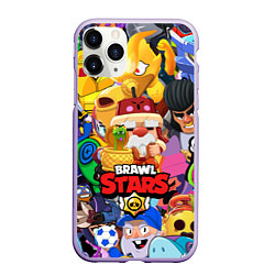 Чехол iPhone 11 Pro матовый BRAWL STARS GALE