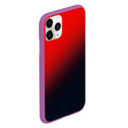 Чехол iPhone 11 Pro матовый RED, цвет: 3D-фиолетовый — фото 2