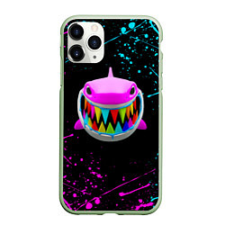 Чехол iPhone 11 Pro матовый 6IX9INE 69, цвет: 3D-салатовый