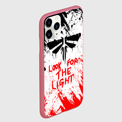 Чехол iPhone 11 Pro матовый THE LAST OF US II, цвет: 3D-малиновый — фото 2