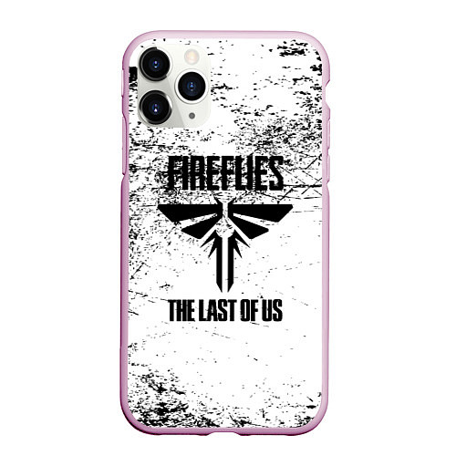 Чехол iPhone 11 Pro матовый THE LAST OF US / 3D-Розовый – фото 1