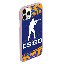 Чехол iPhone 11 Pro матовый CS GO КС ГО, цвет: 3D-розовый — фото 2