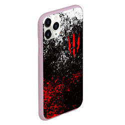 Чехол iPhone 11 Pro матовый ВЕДЬМАК THE WITCHER, цвет: 3D-розовый — фото 2