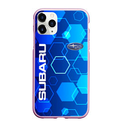 Чехол iPhone 11 Pro матовый SUBARU