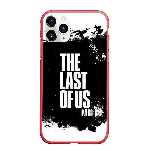 Чехол iPhone 11 Pro матовый ОДНИ ИЗ НАС l THE LAST OF US / 3D-Красный – фото 1