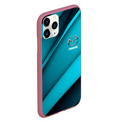 Чехол iPhone 11 Pro матовый MAZDA, цвет: 3D-малиновый — фото 2