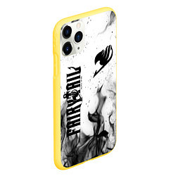 Чехол iPhone 11 Pro матовый FAIRY TAIL ХВОСТ ФЕИ, цвет: 3D-желтый — фото 2