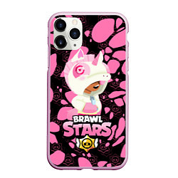 Чехол iPhone 11 Pro матовый Brawl stars Unicorn