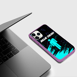 Чехол iPhone 11 Pro матовый BILLIE EILISH БИЛЛИ АЙЛИШ, цвет: 3D-фиолетовый — фото 2