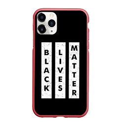 Чехол iPhone 11 Pro матовый Black lives matter Z