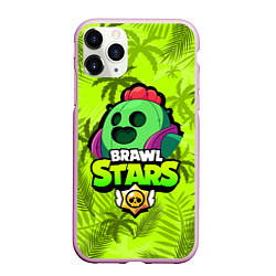 Чехол iPhone 11 Pro матовый BRAWL STARS SPIKE СПАЙК