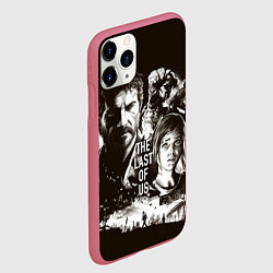 Чехол iPhone 11 Pro матовый THE LAST OF US, цвет: 3D-малиновый — фото 2