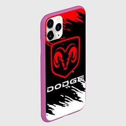 Чехол iPhone 11 Pro матовый DODGE, цвет: 3D-фиолетовый — фото 2