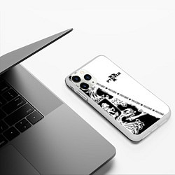Чехол iPhone 11 Pro матовый Руслан, цвет: 3D-белый — фото 2