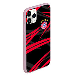 Чехол iPhone 11 Pro матовый BAYERN MUNCHEN, цвет: 3D-розовый — фото 2