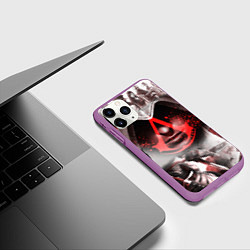Чехол iPhone 11 Pro матовый ASSASSINS CREED, цвет: 3D-фиолетовый — фото 2