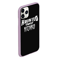 Чехол iPhone 11 Pro матовый KIZARU HAUNTED FAMILY, цвет: 3D-сиреневый — фото 2