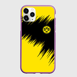 Чехол iPhone 11 Pro матовый BORUSSIA, цвет: 3D-фиолетовый