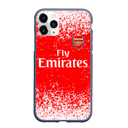 Чехол iPhone 11 Pro матовый ARSENAL, цвет: 3D-серый