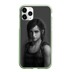 Чехол iPhone 11 Pro матовый THE LAST OF US, цвет: 3D-салатовый