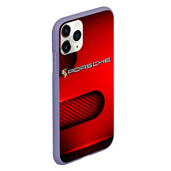 Чехол iPhone 11 Pro матовый PORSCHE, цвет: 3D-серый — фото 2
