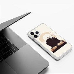 Чехол iPhone 11 Pro матовый Настоящий детектив, цвет: 3D-белый — фото 2