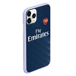 Чехол iPhone 11 Pro матовый ARSENAL, цвет: 3D-светло-сиреневый — фото 2