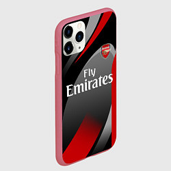 Чехол iPhone 11 Pro матовый ARSENAL UNIFORM, цвет: 3D-малиновый — фото 2