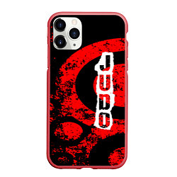 Чехол iPhone 11 Pro матовый Judo, цвет: 3D-красный