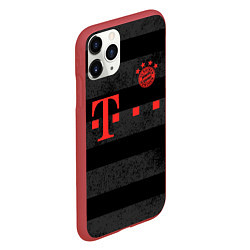 Чехол iPhone 11 Pro матовый FC Bayern Munchen, цвет: 3D-красный — фото 2