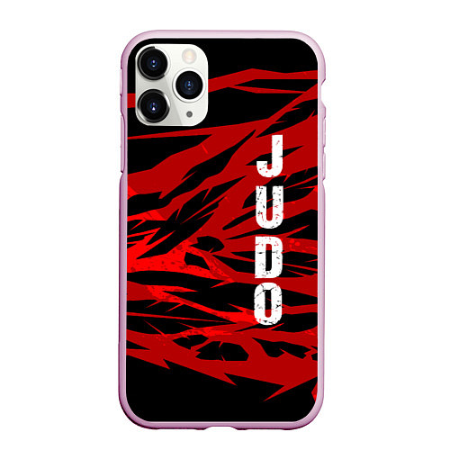 Чехол iPhone 11 Pro матовый Judo / 3D-Розовый – фото 1