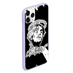 Чехол iPhone 11 Pro матовый Lil Peep, цвет: 3D-светло-сиреневый — фото 2