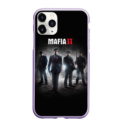 Чехол iPhone 11 Pro матовый Mafia, цвет: 3D-светло-сиреневый