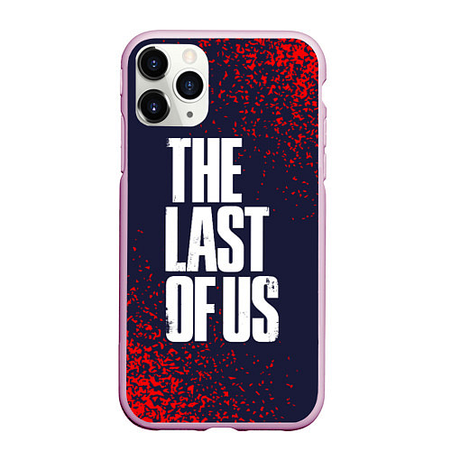 Чехол iPhone 11 Pro матовый THE LAST OF US ОДНИ ИЗ НАС / 3D-Розовый – фото 1