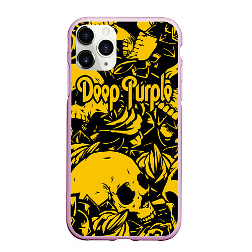 Чехол iPhone 11 Pro матовый Deep Purple / 3D-Розовый – фото 1